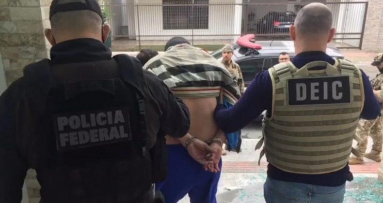 Traficante foragido do Paraguai é preso em Balneário Camboriú