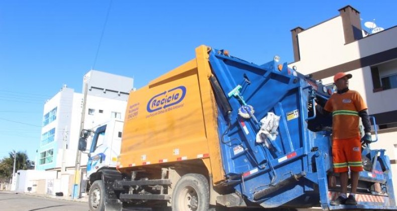 RECICLE informa mudança na rota de coleta de lixo em Navegantes