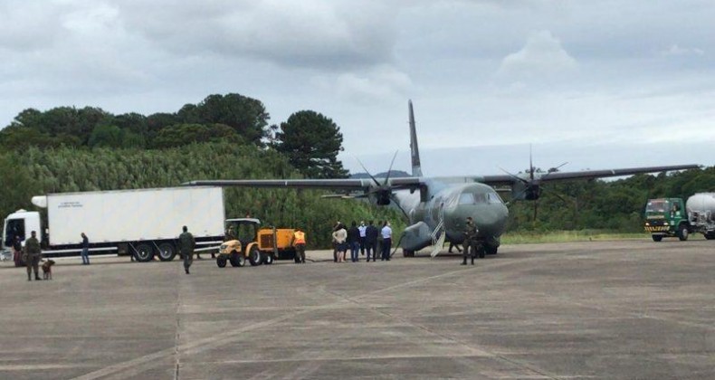 Tempo Real: Vacina contra Covid-19 chega em Santa Catarina