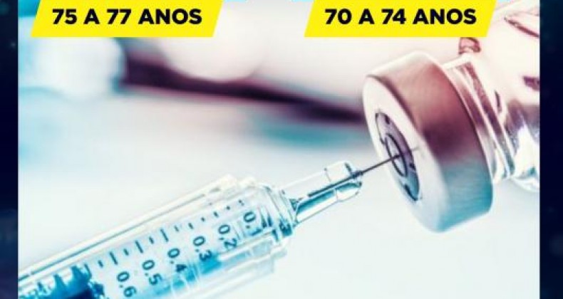 Navegantes vacinará idosos de 70 anos ou mais no domingo (21)