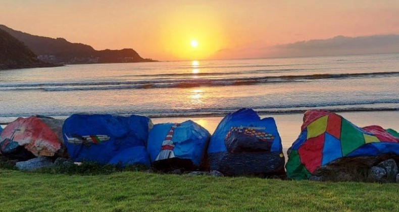 Sesan dá continuidade ao trabalho de limpeza urbana e da praia