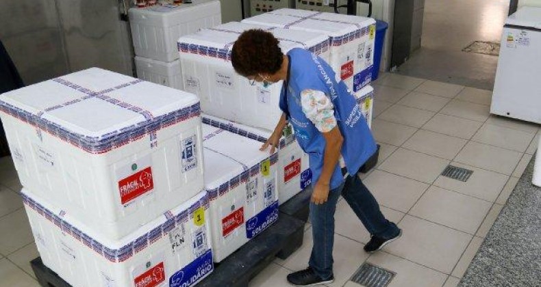 VACINA: SC recebeu novas doses da vacina contra Covid-19