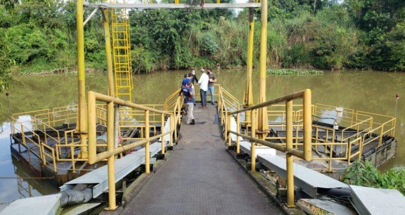 Investimento vai aumentar captação de água no Rio Itajaí-Mirim em 145%