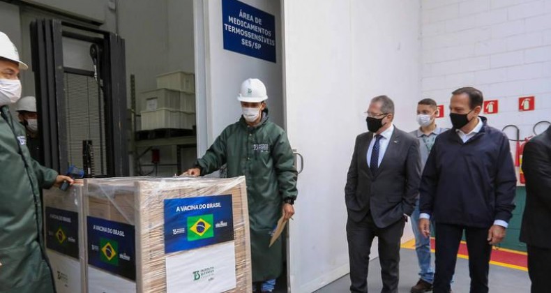 Butantan entrega 2 milhões de doses da CoronaVac a ministério
