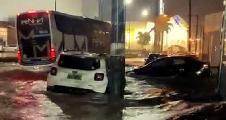 Defesa Civil alerta para risco de alagamentos nesta terça-feira em SC