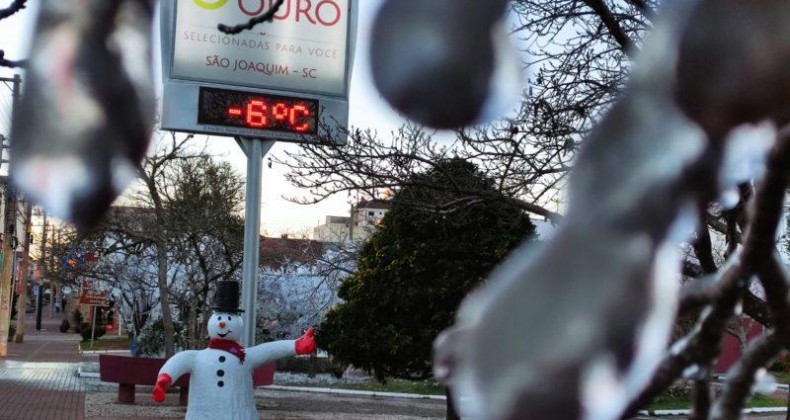 Como é calculada a sensação térmica durante o frio