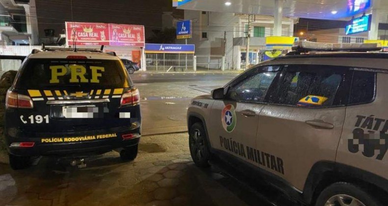 Preso  um dos autores dos disparos a base da PRF em Itajaí