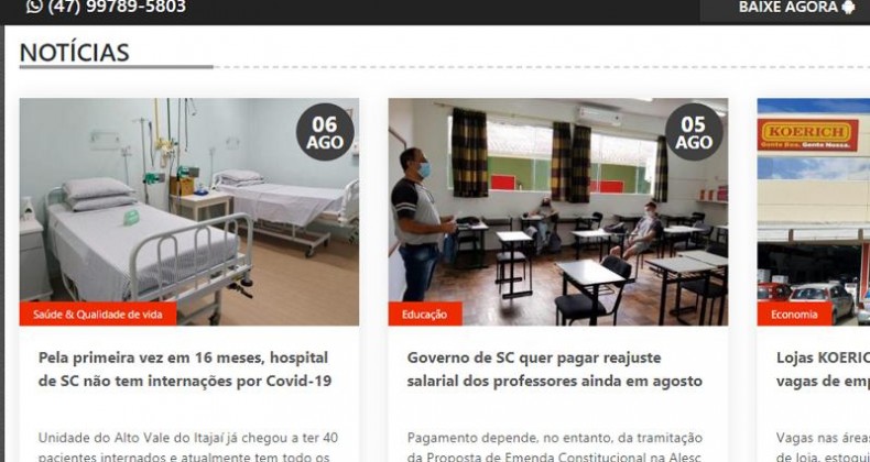 Site Dengo Dengo FM chega a marca de mil matérias