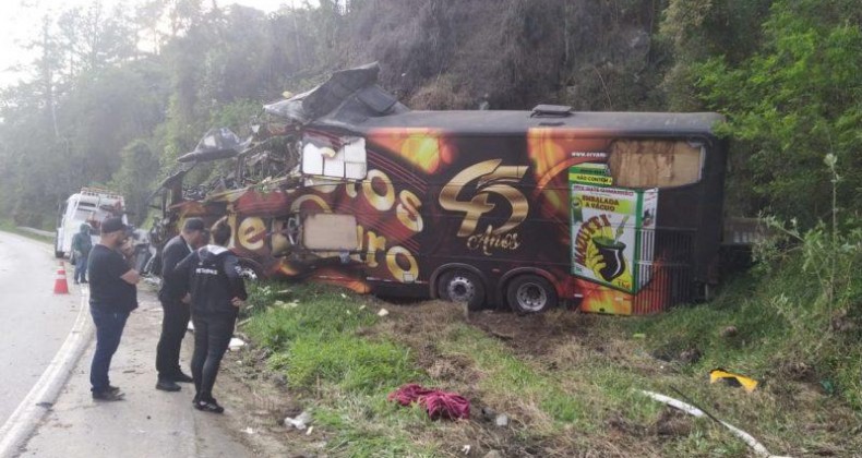 Acidente em SC mata dono da banda Garotos de Ouro