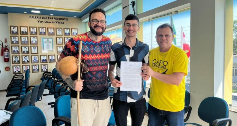 FÓRUM DA CAPOEIRA DE NAVEGANTES ENTREGA PROPOSTA DE LEI