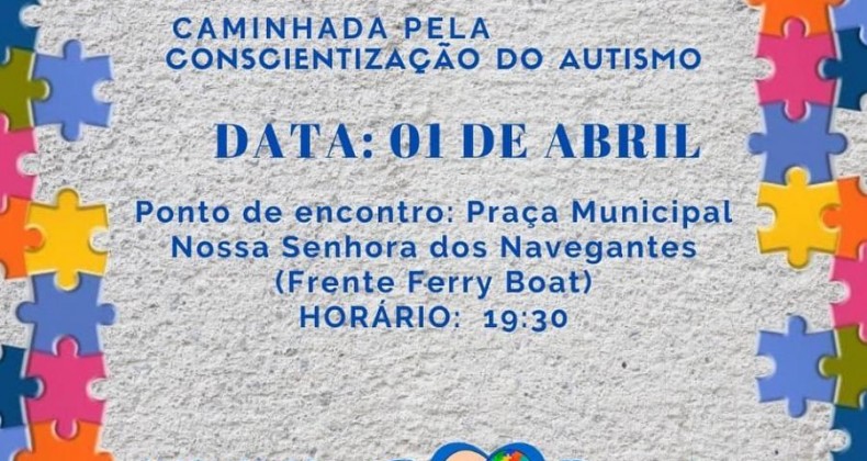 1º de Abril: AMA Navegantes realiza Caminhada pela Conscientização do Autismo
